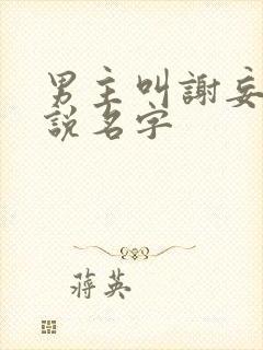 男主叫谢妄的小说名字