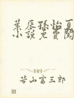 叶辰孙怡夏若雪小说免费阅封面