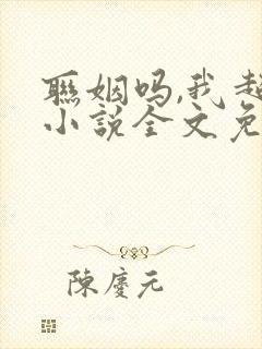 联姻吗,我超甜小说全文免费阅读