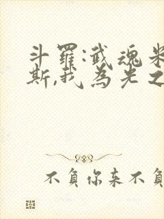 斗罗:武魂米瑞斯,我为光之神免费