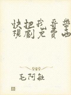 快把我哥带走电视剧免费西瓜