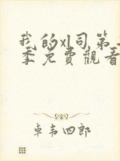 我的xl司第二季免费观看全集动漫封面