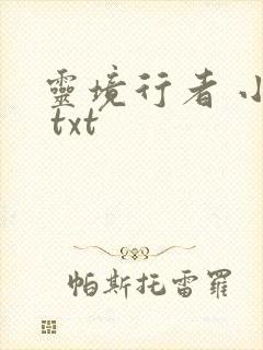 灵境行者 小说 txt