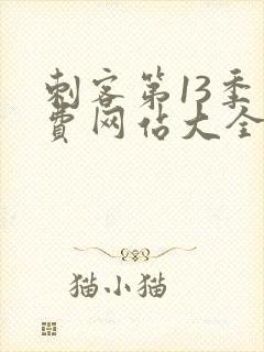 刺客第13季免费网站大全下载观看