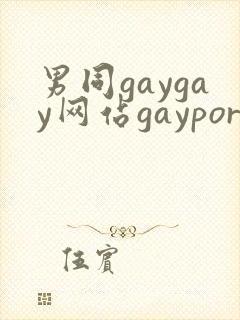 男同gaygay网站gayporn