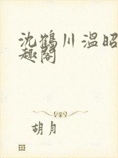 沈鹤川温昭宁笔趣阁