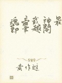 魂帝武神最新章节笔趣阁