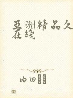 亚洲精品久久久在线