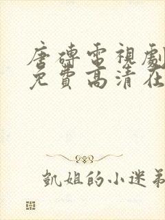 唐砖电视剧全集免费高清在线观看封面