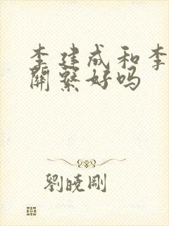 李建成和李世民关系好吗