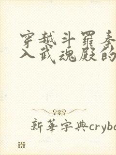 穿越斗罗秦明加入武魂殿的小说