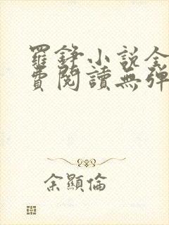 罗铮小说全文免费阅读无弹窗