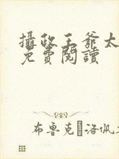 摄政王爷太凶猛免费阅读