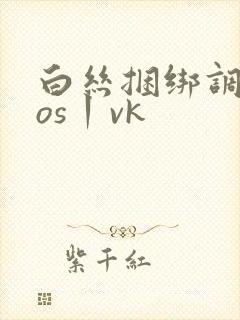 白丝捆绑调教cos丨vk