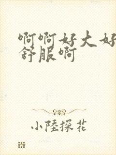 啊啊好大好硬好舒服啊封面