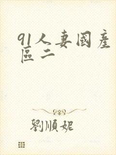 91人妻国产一区二封面