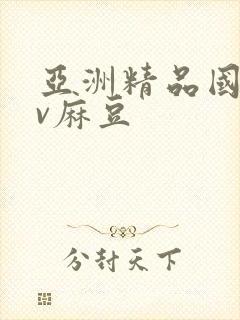 亚洲精品国产av麻豆