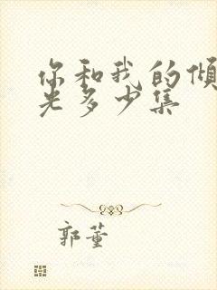 你和我的倾城时光多少集