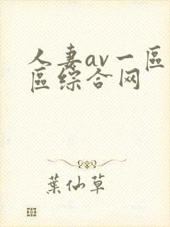 人妻av一区二区综合网封面