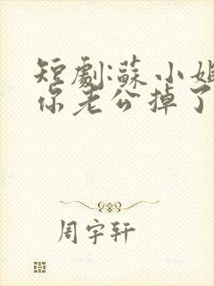 短剧:苏小姐,你老公掉了