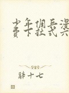 少年佣兵漫画免费下拉式六漫画