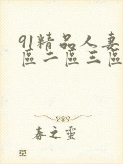 91精品人妻一区二区三区′