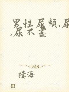 男性尿频,尿急,尿不尽封面