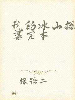 我的冰山总裁老婆完本封面