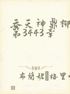 吞天神鼎柳无邪第3443章