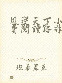 凤逆天下小说免费阅读路非