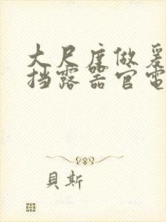 大尺度做爰无遮挡露器官电影