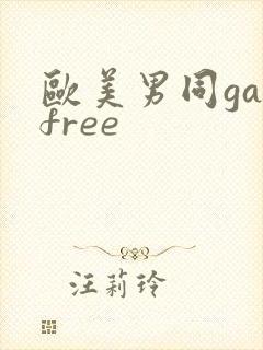 欧美男同gayfree