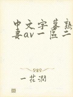 中文字幕熟女人妻av一区二区三区_国