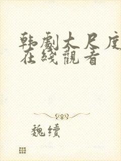 韩剧大尺度免费在线观看