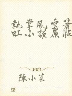 执掌风云萧峥陈虹小说原版