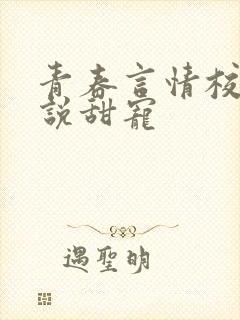 青春言情校园小说甜宠