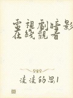 电视剧暗影全集在线观看