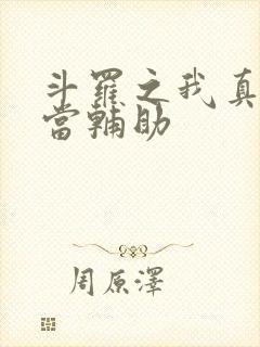 斗罗之我真不想当辅助封面