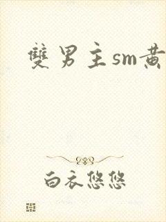 双男主sm黄文封面