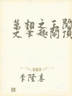 万相之王阅读全文笔趣阁顶点封面