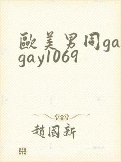 欧美男同gaygay1069