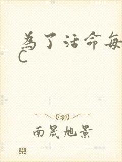 为了活命每天求C