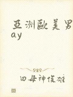 亚洲欧美男同gay