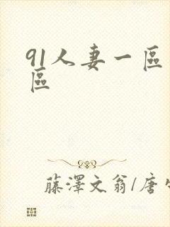 91人妻一区二区