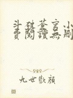 斗破苍穹小说免费阅读无删减全文封面