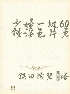 少妇一级60分钟淫色片免费看