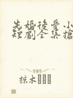 先婚后爱小甜妻短剧全集抢先看