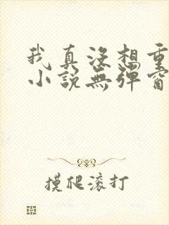 我真没想重生啊小说无弹窗