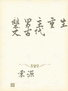 双男主重生甜宠文古代