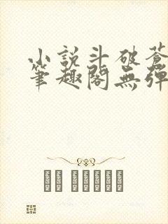 小说斗破苍穹新笔趣阁无弹窗